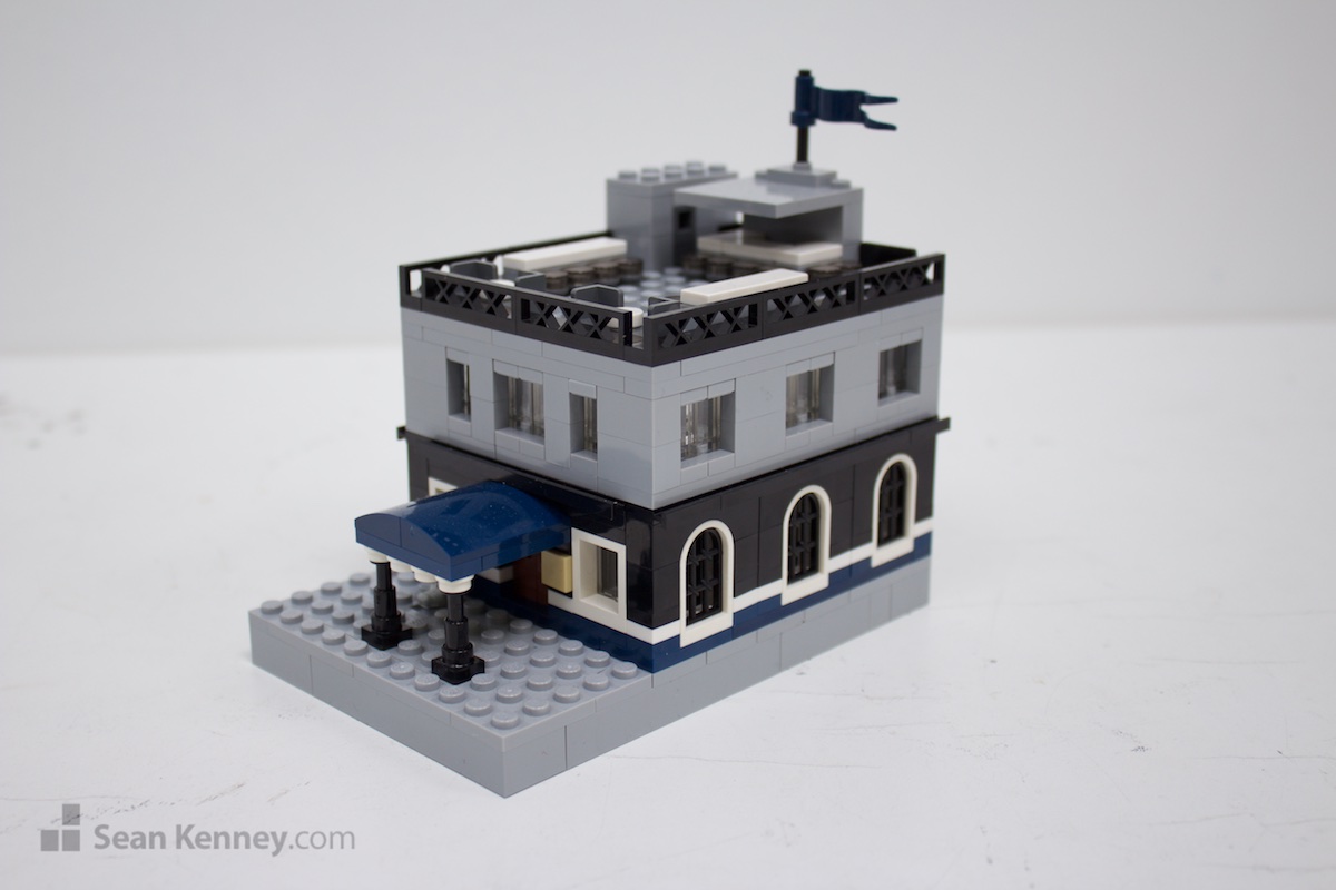 Rooftop restaurant • Sean Kenney's Art with LEGO bricks