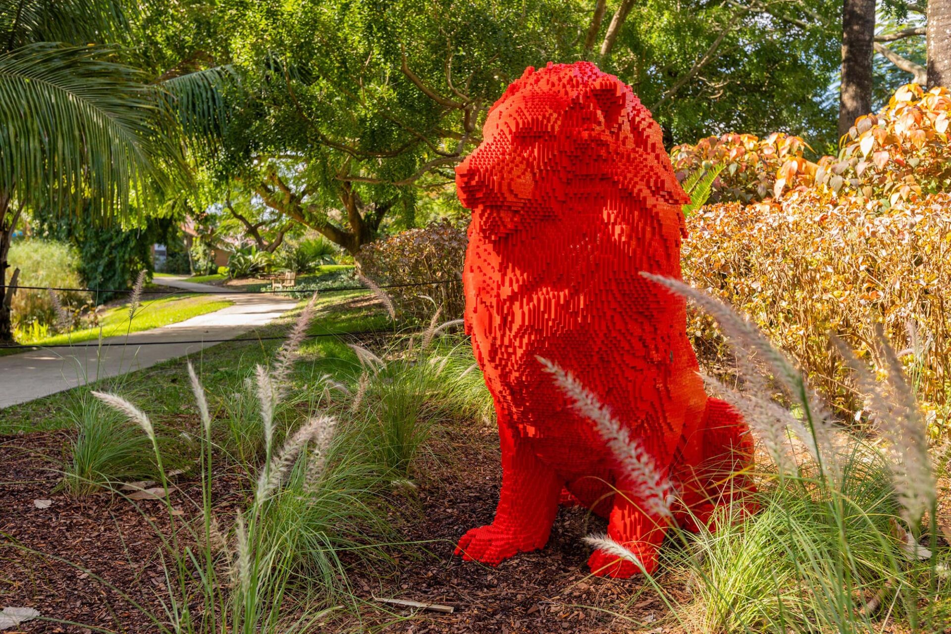 Nature POP! • Outdoor LEGO art exhibit